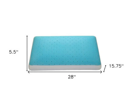 Cool Gel Memory Foam Queen Size Bed Pillow - Image 6