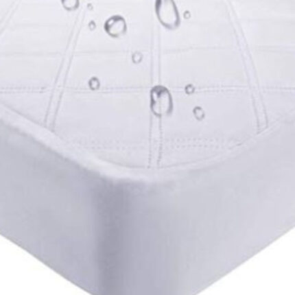 9" Waterproof Bamboo Terry Crib Mattress Pad Liner Mattress Cover Only. - Image 6