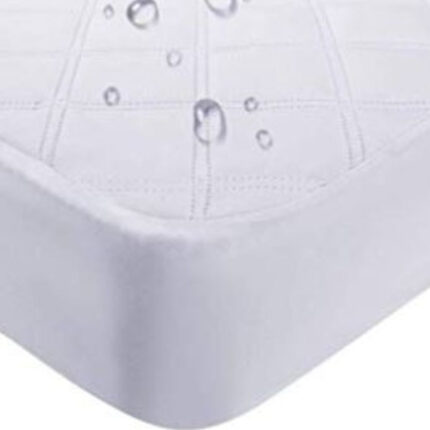 9" Waterproof Bamboo Terry Crib Mattress Pad Liner Mattress Cover Only. - Image 5