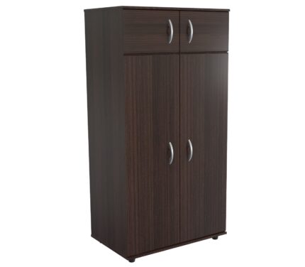 32" Espresso Melamine Mirrored Combo Dresser - Image 5