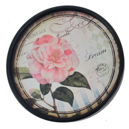 Set Of Two Black Framed Distressed Wall Art - Image 3