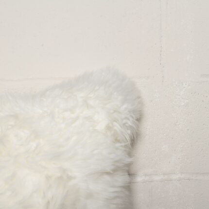 18" Natural Sheepskin Throw Pillow - Image 11