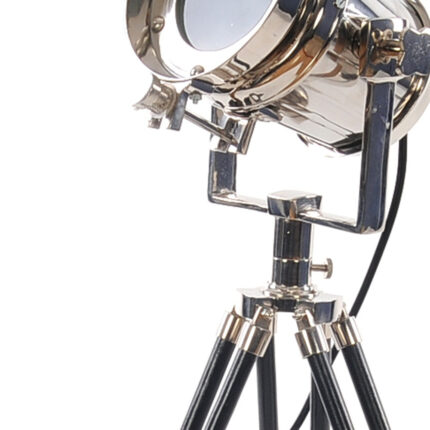 29" Silver Tripod With Metal Novelty Shade - Image 7