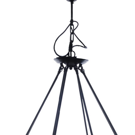 32" X 37" X 32" 8 Bulbs Rope  Pendant Lamp - Image 4