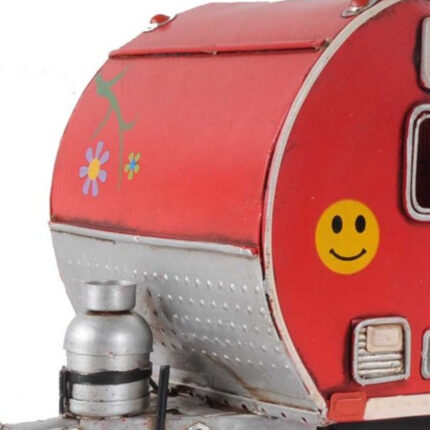 Red Camper Trailer Model Tissue Holder - Image 6