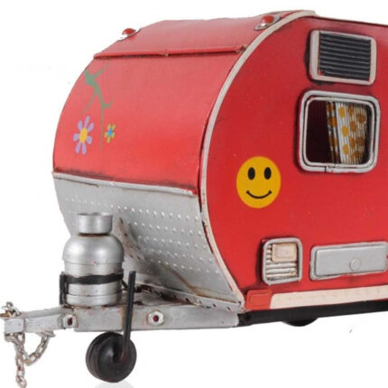 Red Camper Trailer Model Tissue Holder - Image 7