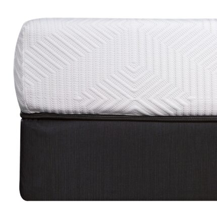 10.5" Hybrid Lux Memory Foam And Wrapped Coil Mattress Twin - Image 4