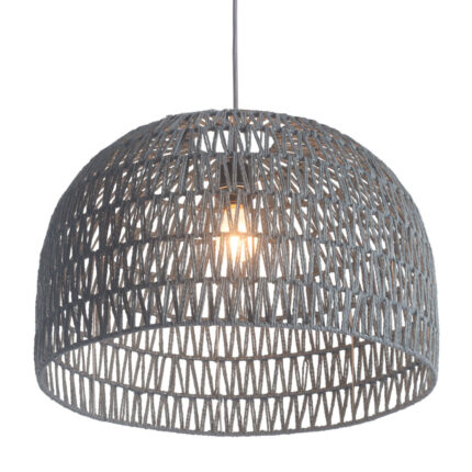 Gray Lantern Metal Dimmable Ceiling Light With Shades - Image 6