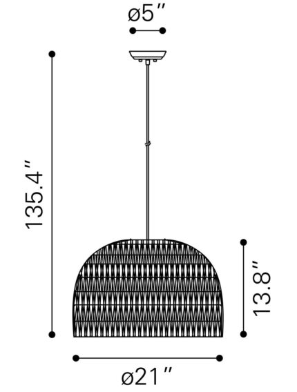 Gray Lantern Metal Dimmable Ceiling Light With Shades - Image 8