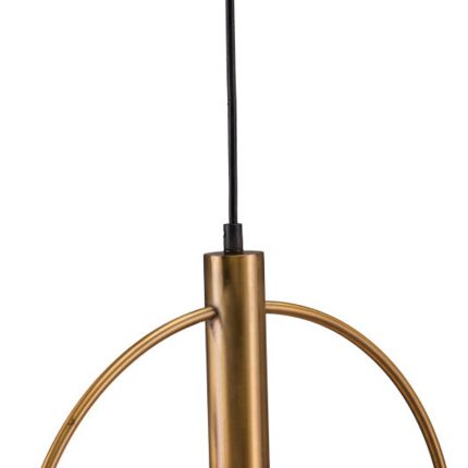 Gold Ring Metal Dimmable Chandelier - Image 7