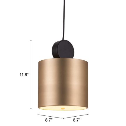 Gold Can Deco Lamp Gold - Image 9