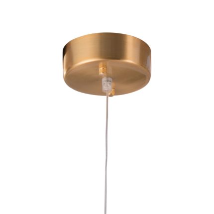 Gold And White Kitchen Island Metal LED Chandelier - Image 9