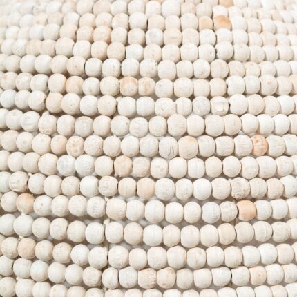 Whitewash Beaded Ball Hanging Light - Image 9