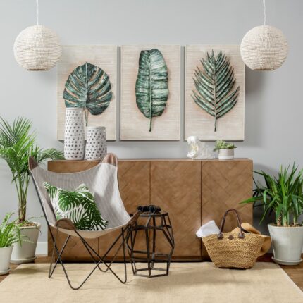 Whitewash Beaded Ball Hanging Light - Image 6