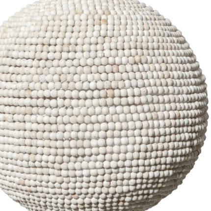 Whitewash Beaded Ball Hanging Light - Image 5