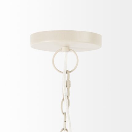 Light Brown Six Tier Hanging Chandelier - Image 3