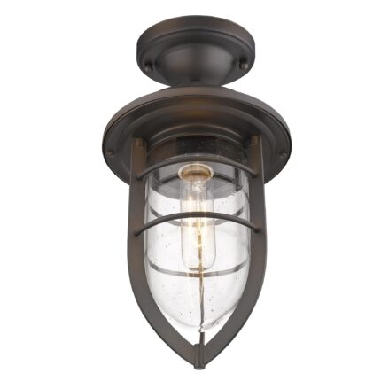 Dylan 3-Light Oil-Rubbed Bronze Hanging Lantern - Image 8