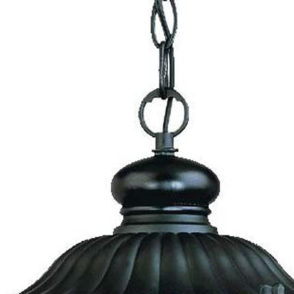 Naples 1-Light Matte Black Hanging Light - Image 5
