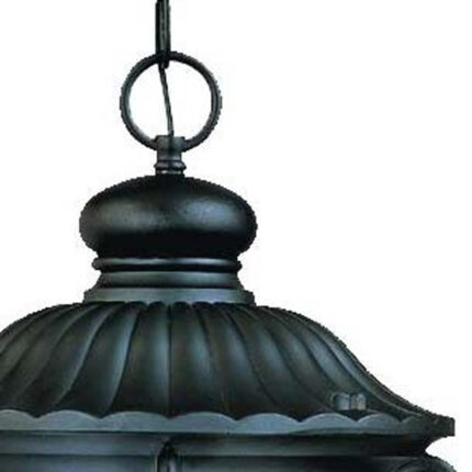 Naples 3-Light Matte Black Hanging Light - Image 5