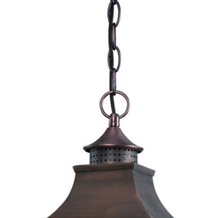 St. Charles 3-Light Acopper Patina Hanging Light - Image 4