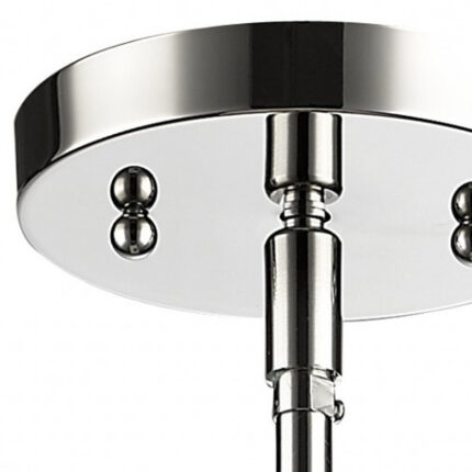 Silver Minimalist Cylindrical Hanging Light - Image 4