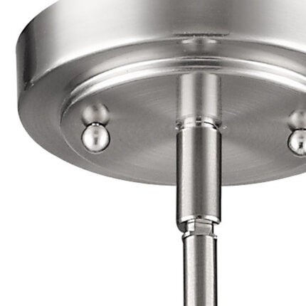 Silver Frosted Glass Hanging Light - Image 5