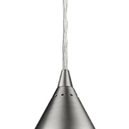 Silver Hanging Light with Glass Studs - Image 4