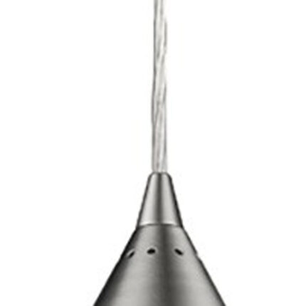 Silver Hanging Light with Glass Studs - Image 5