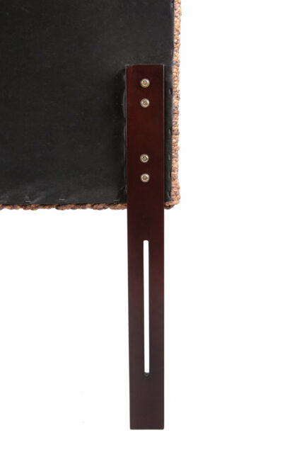 Brown Natural and Rustic Woven Banana Leaf Straight King Size Headboard - Image 3