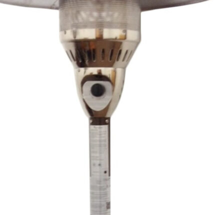 41000 BTU Bronze Steel Natural Gas Cylindrical Pole Standing Patio Heater - Image 5