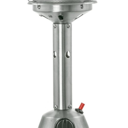 11000 BTU Silver Steel Propane Cylindrical Pole Tabletop Patio Heater - Image 8