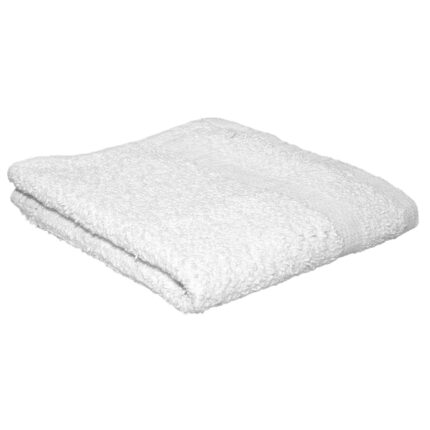 Set of Twelve White Cotton 15" X 25" Hand Towel Set - Image 4