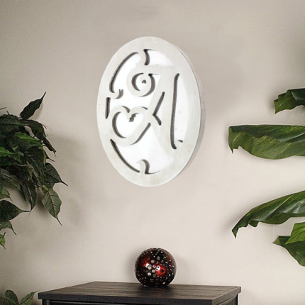 White Wood Wall Decor - Image 5