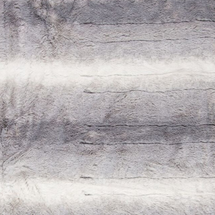 50" X 60" Gray And White Heated Electric Striped Throw Blanket - Image 6