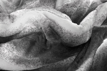 50" X 60" Gray And White Heated Electric Striped Throw Blanket - Image 11
