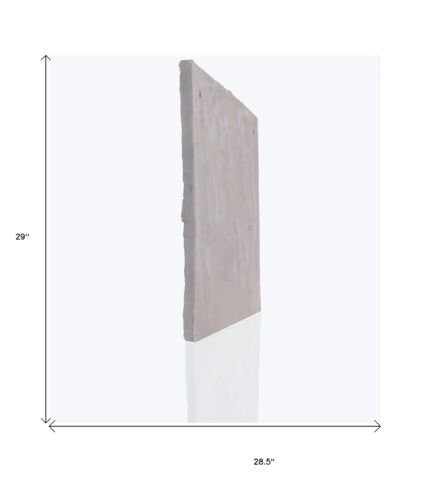 29" X 5" Gray Resin Wall Decor - Image 8