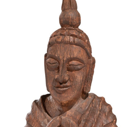 13" X 4" Brown Wood Wall Decor - Image 3