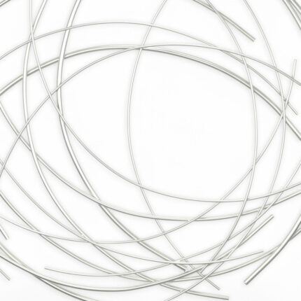 26" X 26" Silver Metal Circle - Image 7