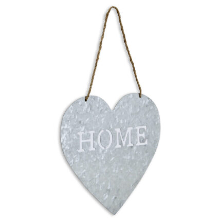 Home Gray Galvanized Cut Out Metal Wall Decor - Image 2