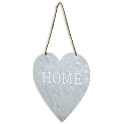Home Gray Galvanized Cut Out Metal Wall Decor - Image 3
