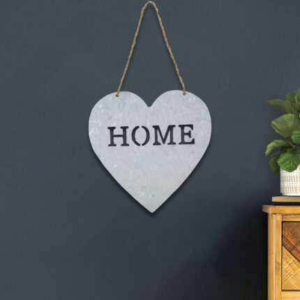 Home Gray Galvanized Cut Out Metal Wall Decor - Image 5