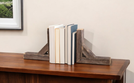 Set Of Two Natural Weathered Gray Corbels - Image 2