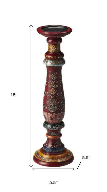 Hand Painted Candle Holder - Image 8