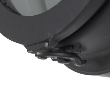 61" Black LED Floor Lamp With Black Metal Shade - Image 8