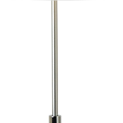 62" Floor Lamp With White Fabric Empire Shade - Image 3