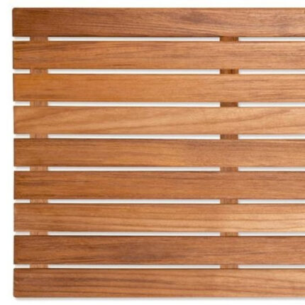 20" Premium Teak Shower Bath Mat - Image 10