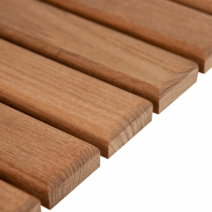 20" Premium Teak Shower Bath Mat - Image 7