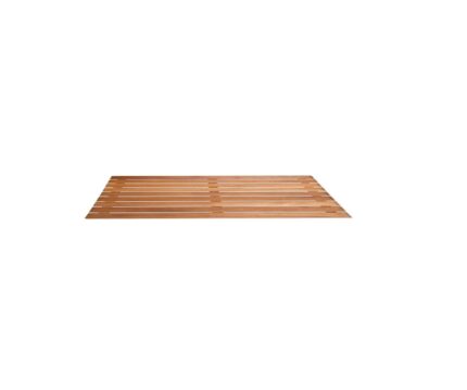 20" Premium Teak Shower Bath Mat - Image 5