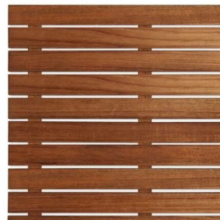25" Premium Teak Shower Bath Mat - Image 6