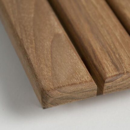 32" Premium Teak Shower Bath Mat - Image 7